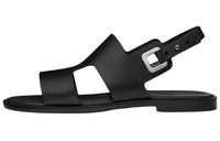 HERMES Darius Strap Sandals Men's Black