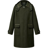 LOUIS VUITTON Double Face Wool-Silk Blend Coat