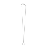 SAINT LAURENT Sterling Silver Necklaces Women's Silver