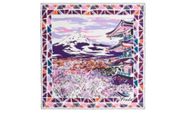 PRADA Silk Scarves Women's Multicolor