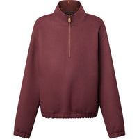 LOUIS VUITTON Double Face Wool-Silk Blend Pullover