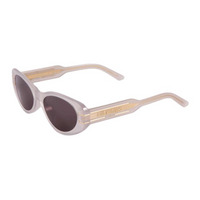 DIOR Acetate Irregular Shape Sunglasses Women's Purple