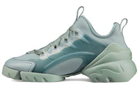 DIOR D-Connect Low-Top Athletic Shoes Women's Blue Gray