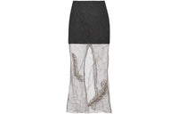 PRADA Casual Long Skirts Women's Black