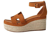 HERMES Elda One Strap Sandals Women's Yellow