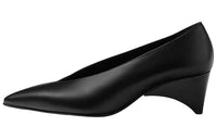 HERMES Mid-Low Heel Shoes Women's Black