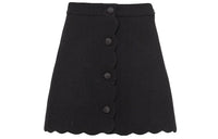 MIU MIU Casual Short Skirts Women's Black
