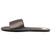 SAINT LAURENT Carlyle Satin Flat Sandals Women's