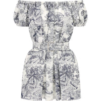 DIOR Short-Sleeved Dresses Women's Multicolor