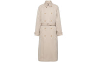 PRADA Belted Button Up Coat