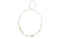 CHANEL Necklaces Women's Gold, Pearl White