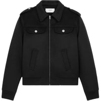 CELINE Military Blouson In Cashmere Cloth
