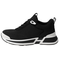 HERMES Heros Low Top Casual Shoes Men's Black