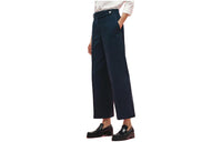 HERMES Casual Pants Women's Navy Blue Blue