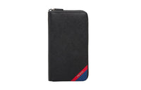 PRADA Cow Leather Clutches Wallets Men's Black