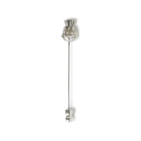 Loro Piana Brass Brooches Women's Silver