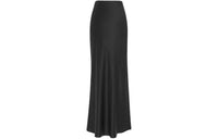 SAINT LAURENT Casual Long Skirts Women's Black