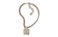 CHANEL Necklaces Women's Gold