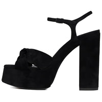SAINT LAURENT Strap Sandals Women's Black