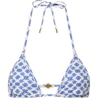 LOUIS VUITTON Blurry Monogram Bikini Top