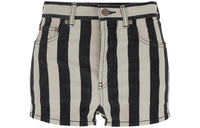 SAINT LAURENT Striped Button Detailed Shorts
