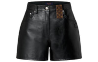 LOUIS VUITTON Louis Vuitton X Yayoi Kusama Casual Shorts Women's Black