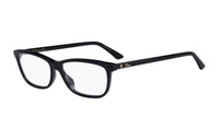 DIOR Plastic Irregular Shape Eyeglass Frames Women's Black