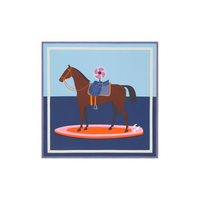 HERMES - Silk Scarves Men's Multicolor
