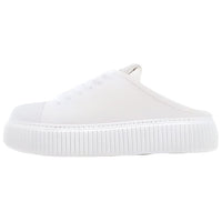 MIU MIU Wrap-toe Slippers Women's White