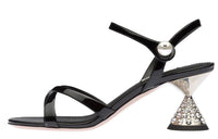 MIU MIU Strap Sandals Women's Black