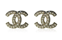 CHANEL Stud Earrings Women's Mother-of-Pearl Color