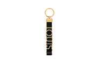 LOUIS VUITTON Leather Metal Keychains Unisex