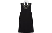 PRADA SS23 Sleeveless Dress Women's Black