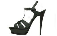 SAINT LAURENT Platform Strappy Sandals
