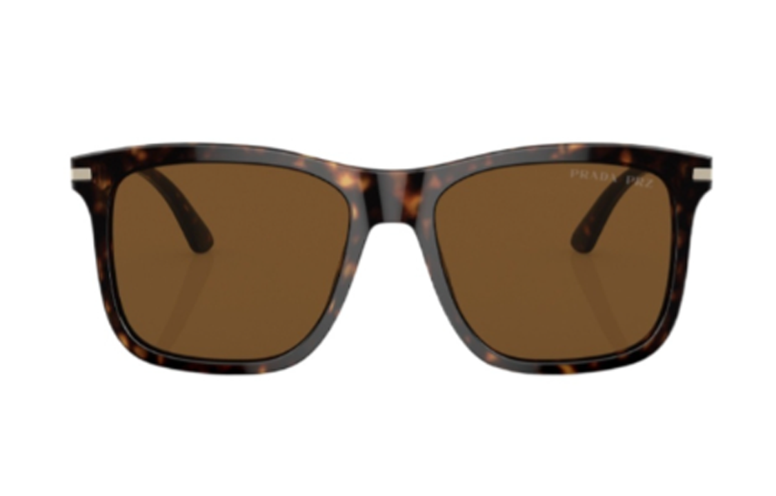PRADA - Irregular Shape Sunglasses Men's Tortoiseshell