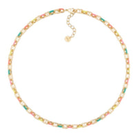 DIOR Metal Necklaces Unisex Multicolor