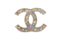 CHANEL Gold-Plated Brooches Women's Gold