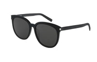 SAINT LAURENT Round Sunglasses Unisex Black
