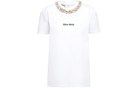 MIU MIU FW22 Regular T Shirt Women's White
