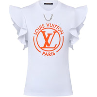 LOUIS VUITTON T-Shirt Women's White