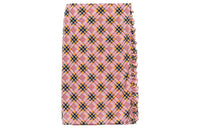 MIU MIU SS21 Knit Long Skirts Women's Pink Beige
