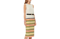 CHANEL 24 New Spring And Summer Arrivals Sleeveless Dress Women's Yellow