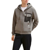 HERMES Jackets Coats Men's Mud Charcoal