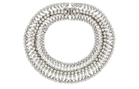 SAINT LAURENT Metal Necklaces Women's Silver