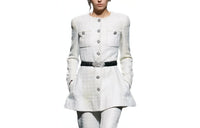 CHANEL 23 Spring And Summer Jackets Coats Women's White