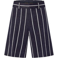 LOUIS VUITTON Linen And Cotton Blend Tailored Shorts