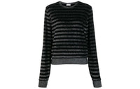 SAINT LAURENT Fitted Sweater Women's Black