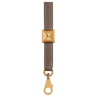 HERMES Swift Calfskin Bag Straps Women's 18 Etoupe Elephant Gray