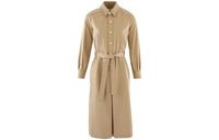 CELINE Long Sleeved Dresses Women's Brown