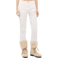 CHANEL COCO NEIGE Series 24N Neige Skiing Collection Jeans Women's White